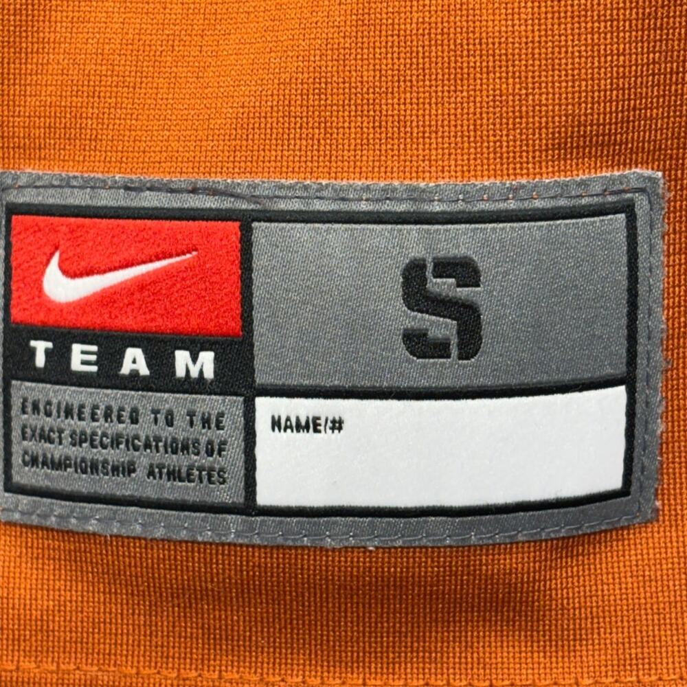 Texas Longhorns Nike Football Jersey Small Burnt Orange # 1 Home NCAA Nike Team - Picture 3 of 9